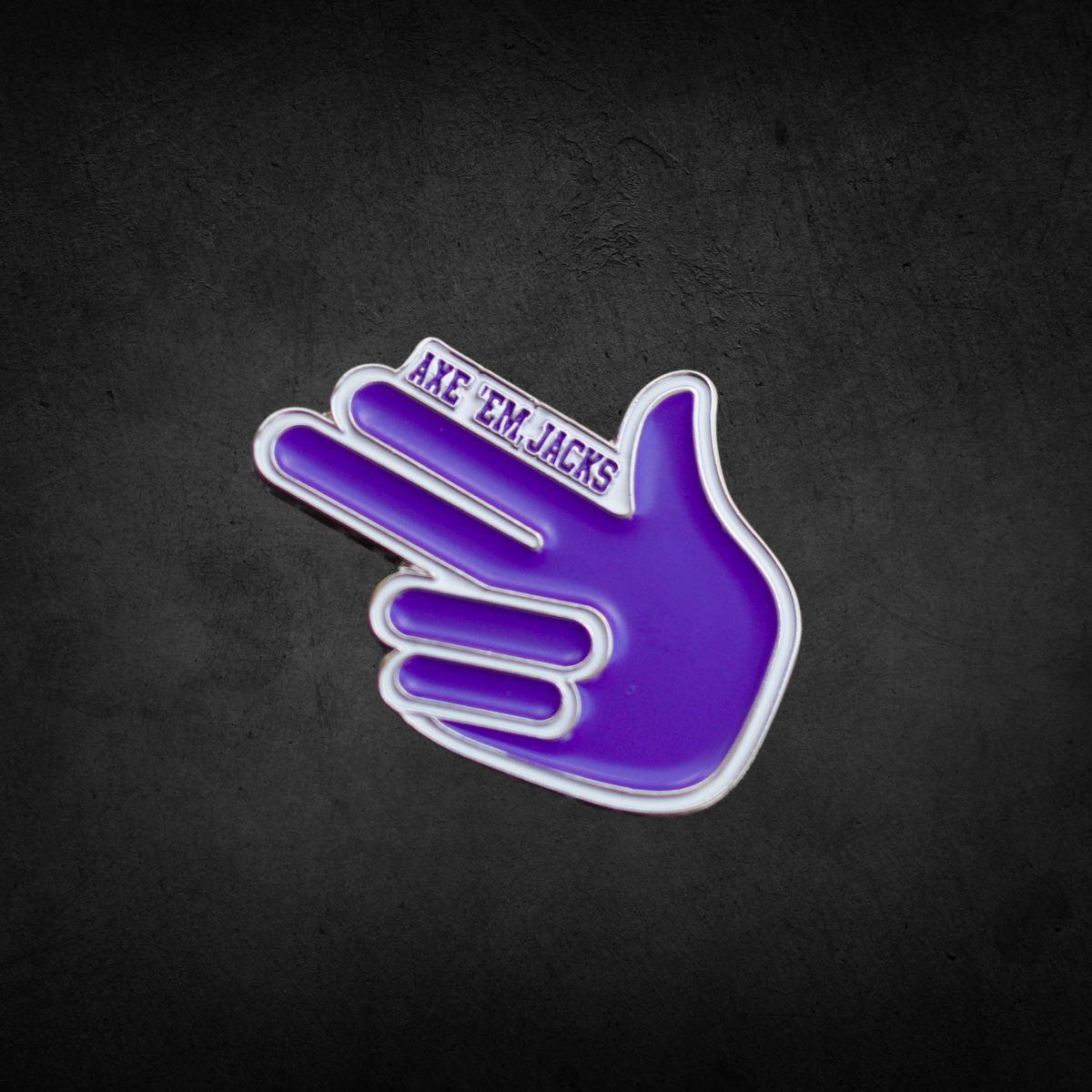 SFA Axe 'Em Jacks Hand Sign Pins – Two Unique Styles