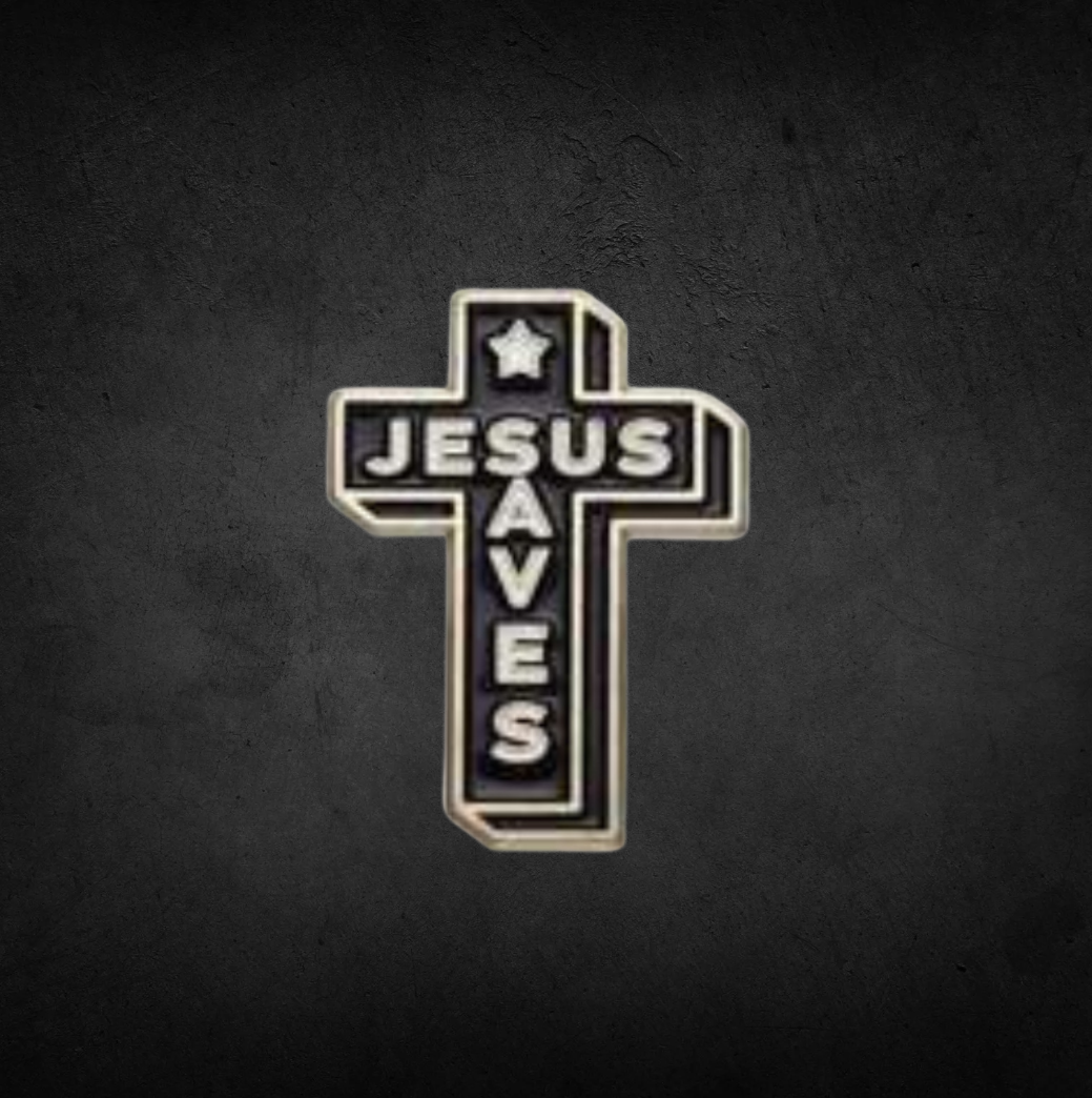 Jesus Saves Lapel Pin